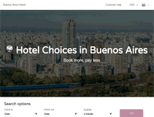 Tablet Screenshot of buenos-aires-hotels.net